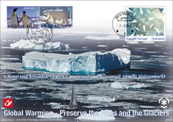 carte souvenir emission commune avec la Nouvelle Zélande