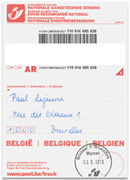 Envoi recommandé électronique belgique