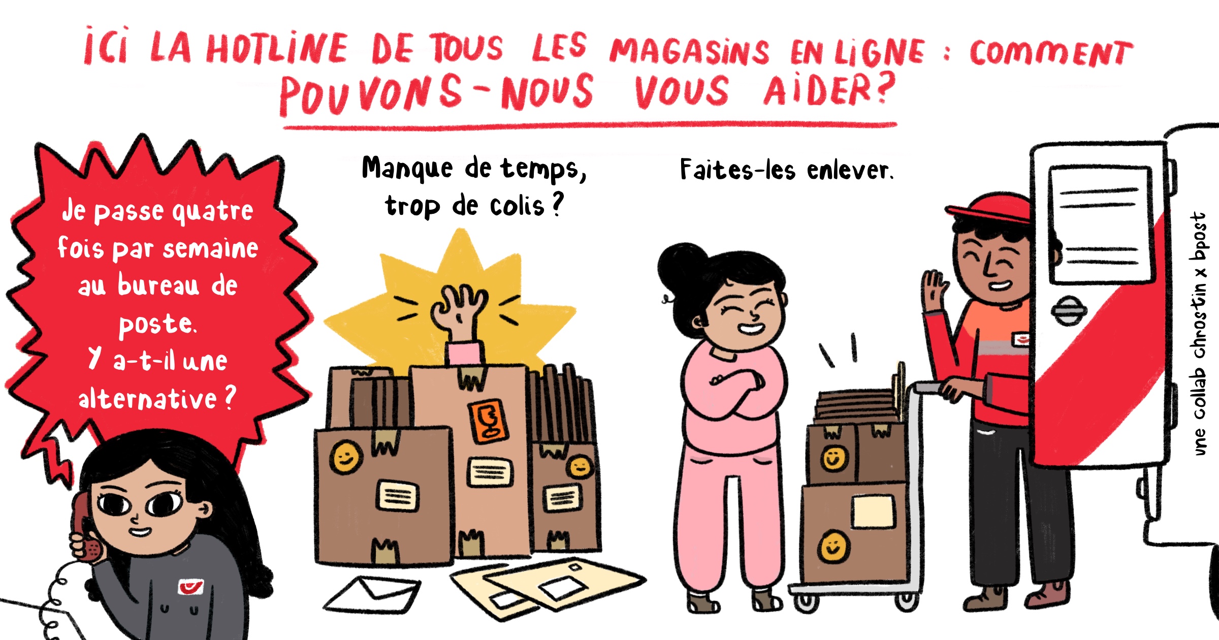 Préparation et envoi de vos colis