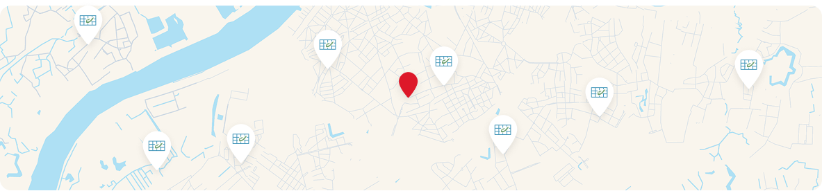 Bbox-locaties in de buurt van je zaak