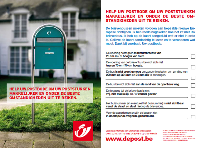 Mijn brievenbus | bpost