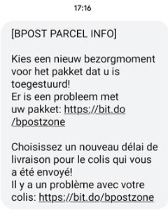 Nieuw bezorgmoment