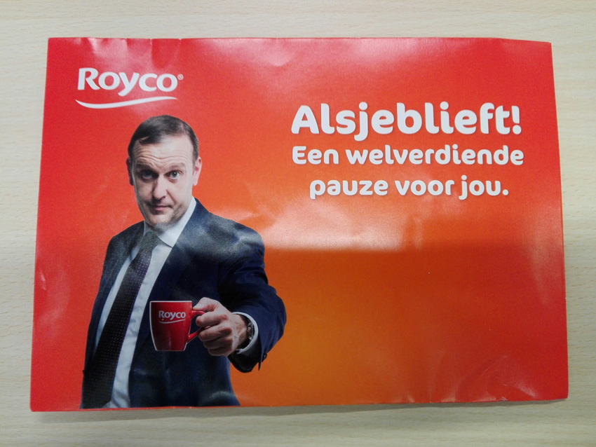 Royco geeft een pauze cadeau