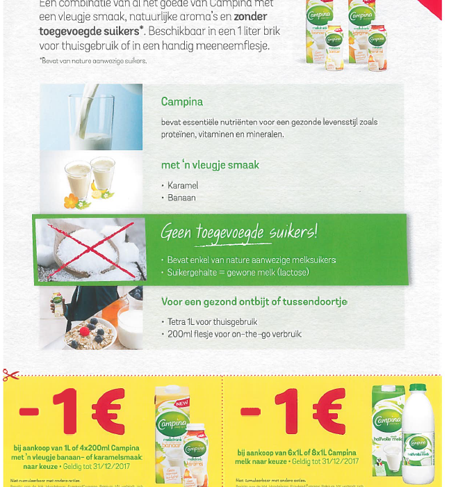 Campina – Door to door – targeting – 2