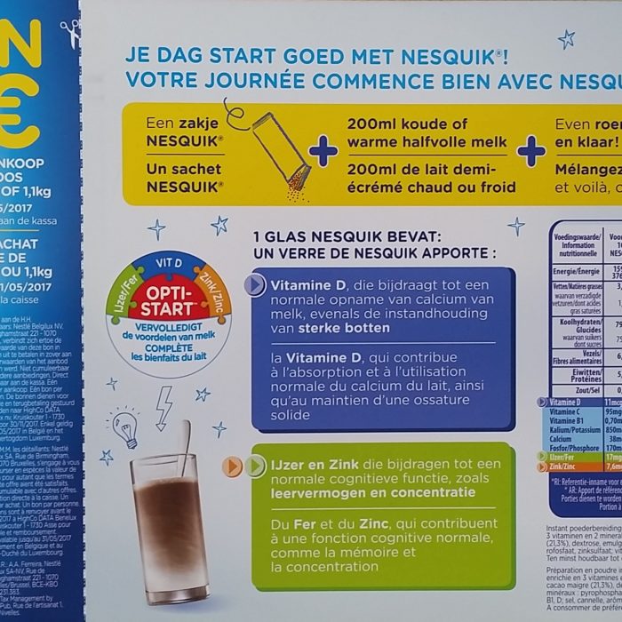 Nesquik – Door to door – targeting – 2