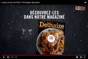 Delhaize - tv spot - End of year magazine
