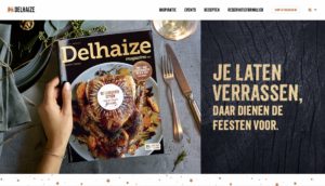 Delhaize - website - End of year magazine