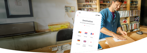 Schnell versandbereit und weltweit zugestellt