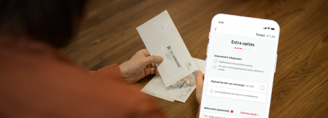 Aangetekende zending met ontvangstbewijs
